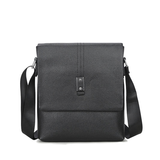 Men's Korean Style Cowhide Veil Fashion Bags