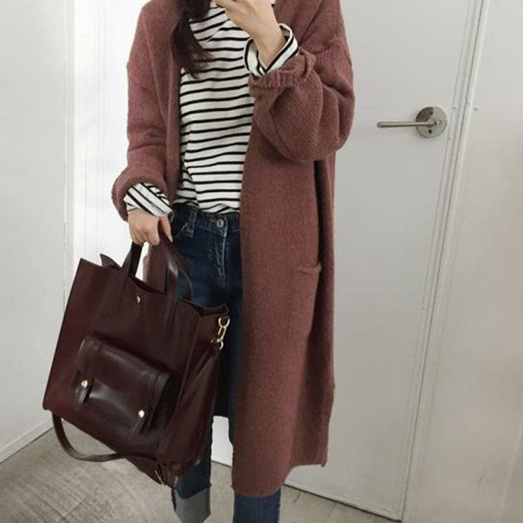 Elegant Women's Minimalist Large Capacity Trendy Shoulder Bags