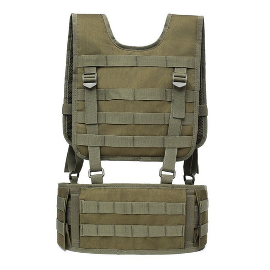Oxford Cloth Breathable Seal Vest Suit Outdoor Camouflage, Military Fan Bag