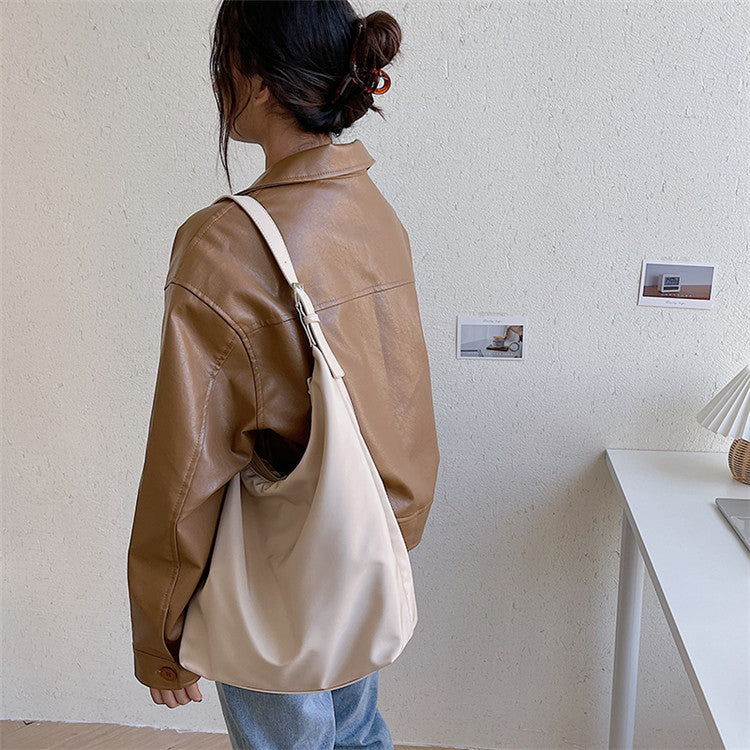 Women's Large Capacity Korean Style Nylon Fashion Women's Shoulder Bag