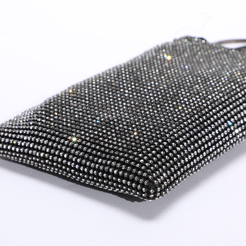 Rhinestone Diamond Dress Banquet Shiny Reflective Dinner Bag