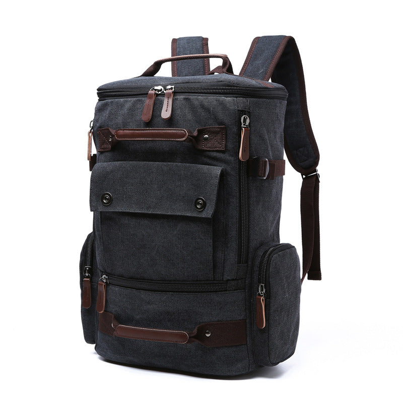 Men's Canvas Large Capacity Computer Korean Style Bags