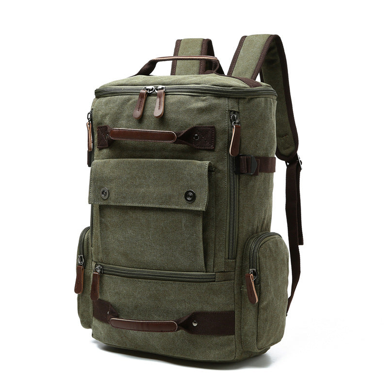 Men's Canvas Large Capacity Computer Korean Style Bags
