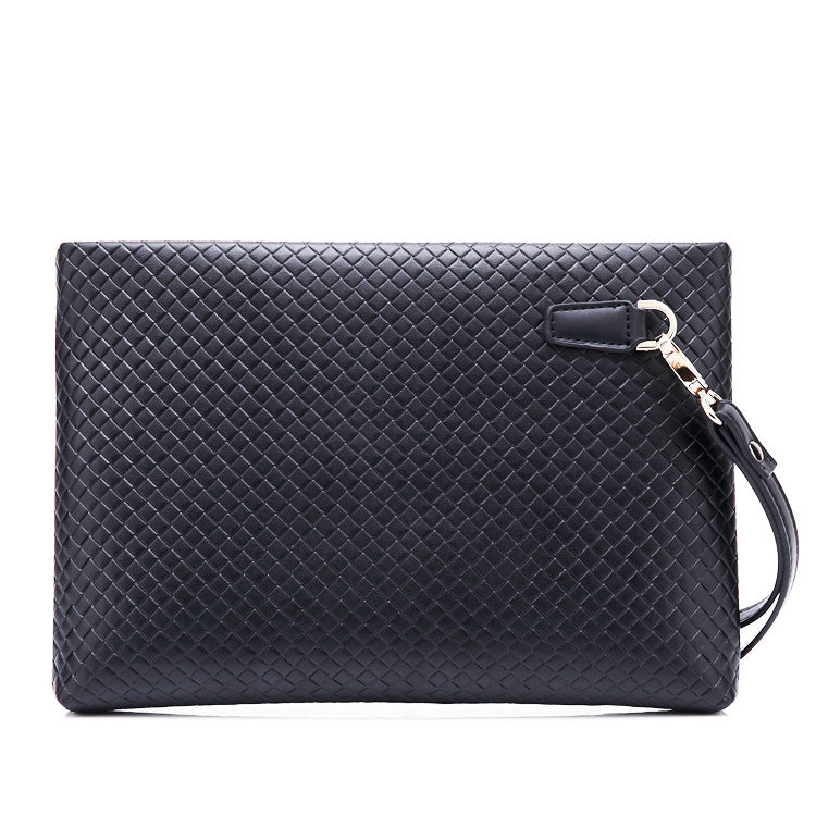 Men's Woven Envelope Large Capacity Business Fashion Men's Clutch