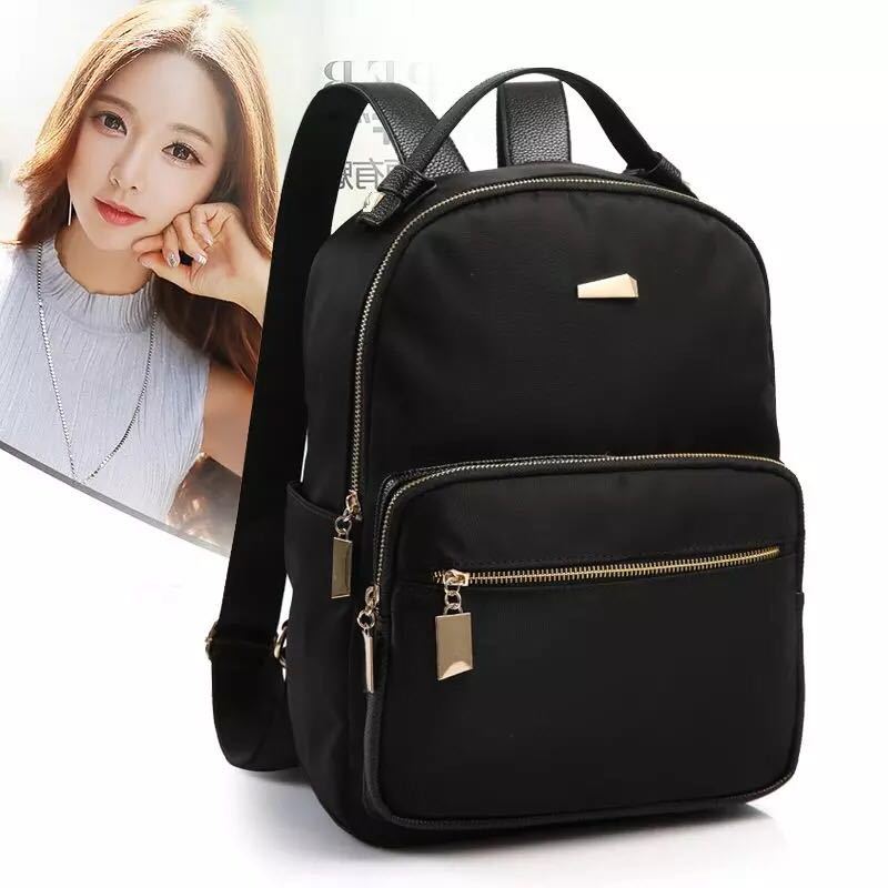 Women's Oxford Cloth Waterproof Korean High Universal Backpack