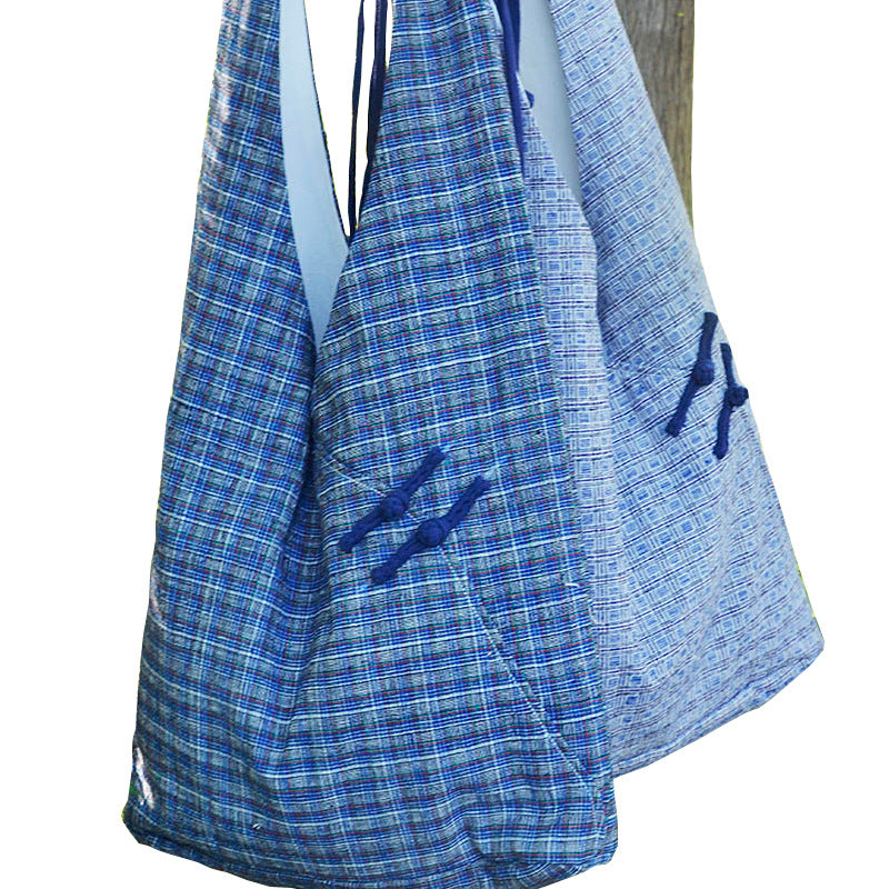 Hand-woven Cloth Handmade Hand Coarse Storage Bags