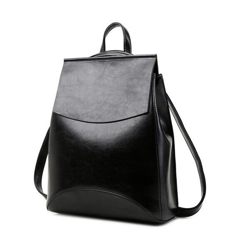Female Genuine Made Korean Preppy Style Women's Leather Bag
