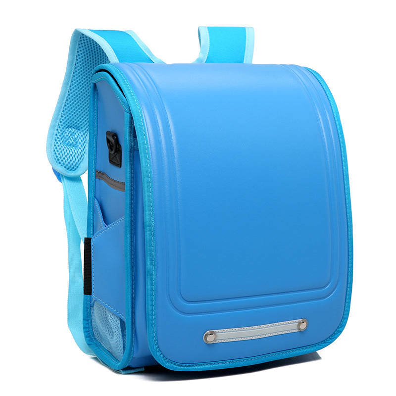 Children's Box Burden Alleviation Waterproof Spine Protection Large Primary School Bag