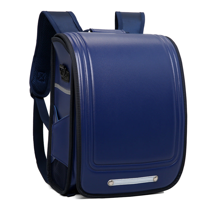 Children's Box Burden Alleviation Waterproof Spine Protection Large Primary School Bag