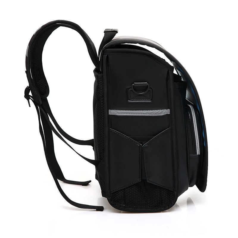 Children's Box Burden Alleviation Waterproof Spine Protection Large Primary School Bag