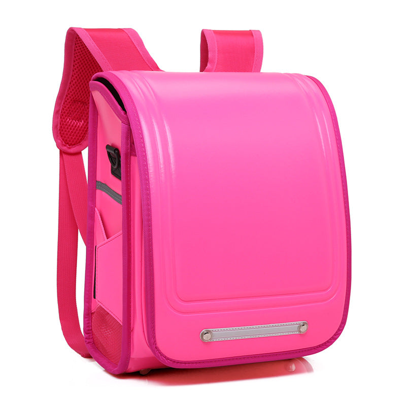 Children's Box Burden Alleviation Waterproof Spine Protection Large Primary School Bag