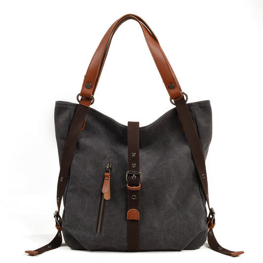 Elegant Comfortable Durable Women's Canvas Simple Shoulder Bags