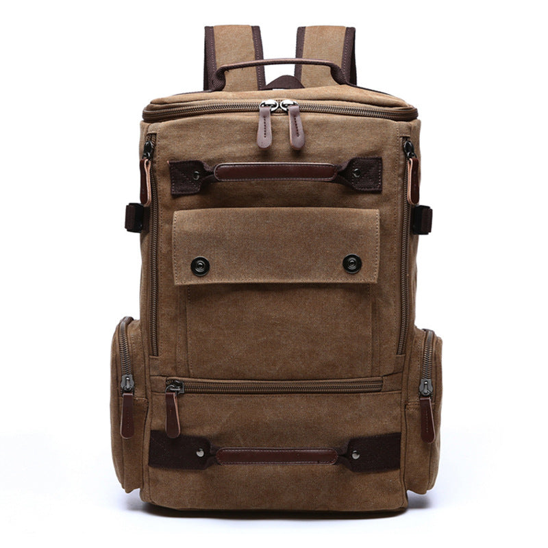 Men's Canvas Large Capacity Computer Korean Style Bags