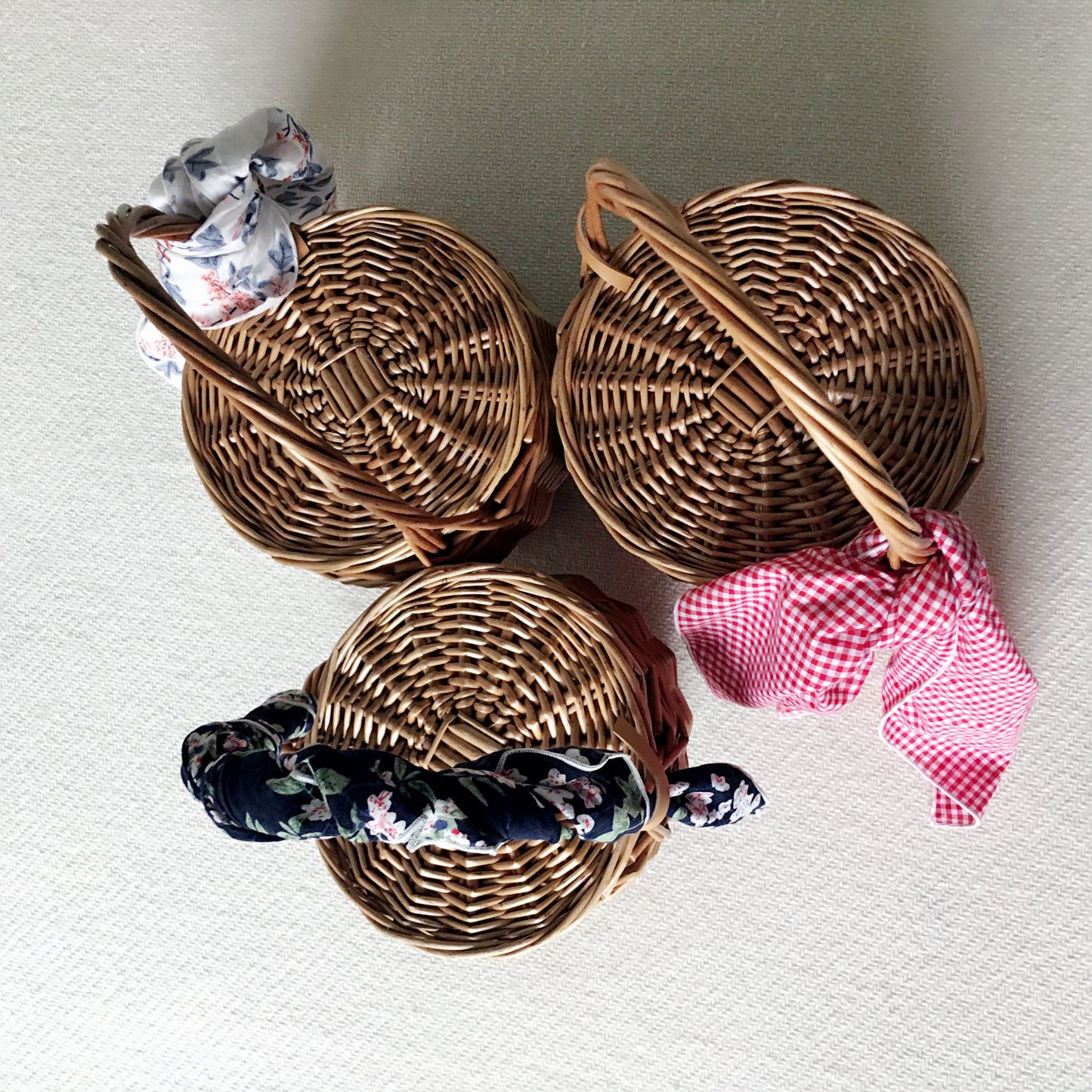 Basket Picnic Straw Woven Female Summer Holiday Pastoral Women's Handbag