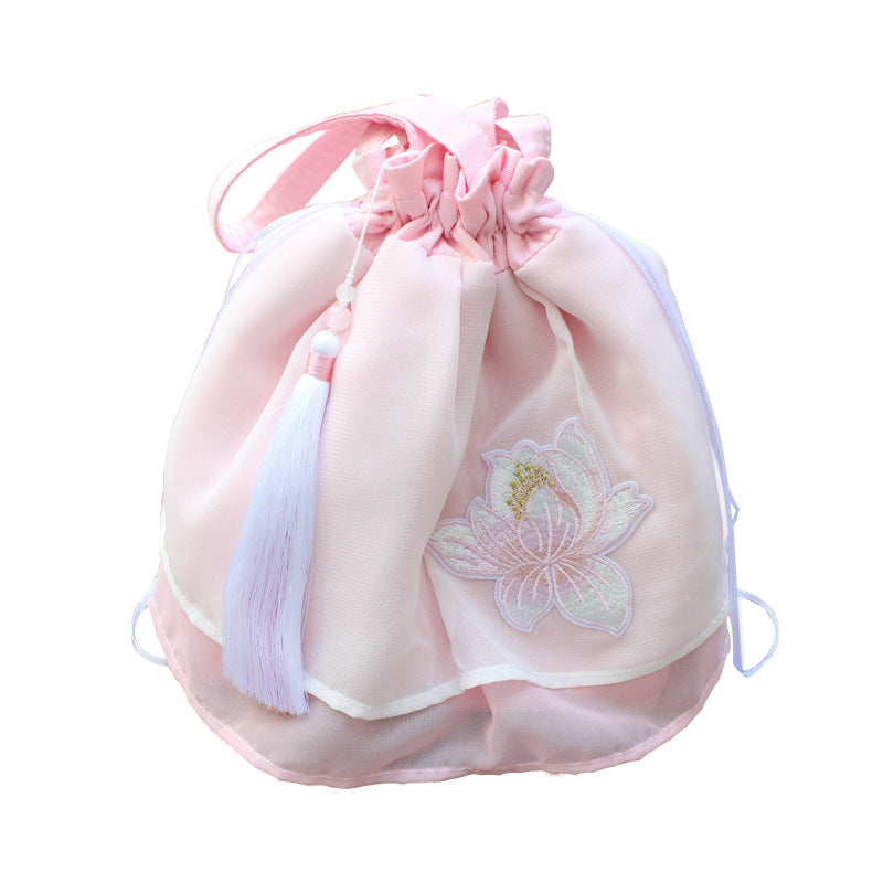 Li Daily With Chiffon Fairy Hand-held Women's Messenger Bag
