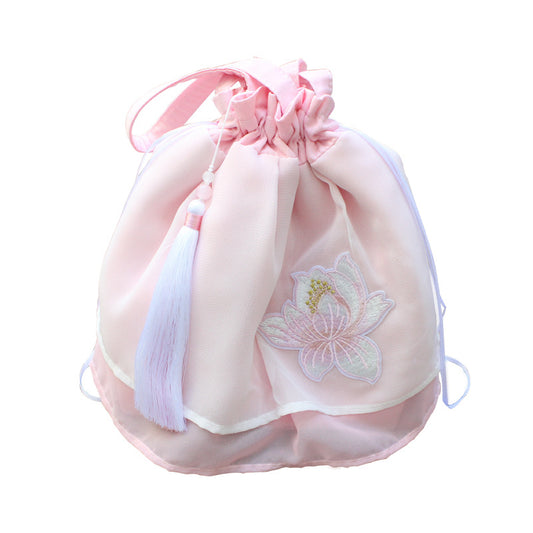 Li Daily With Chiffon Fairy Hand-held Women's Messenger Bag