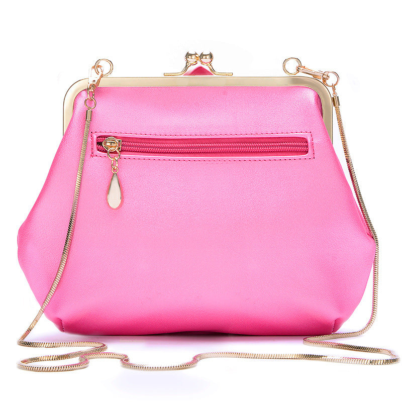 Spring Shell Fashion Chain Diamond Flower Handbags