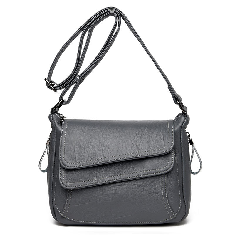 Durable Women's Korean Style Soft Leather Women's Shoulder Bag