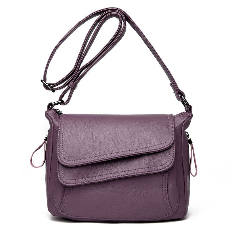 Durable Women's Korean Style Soft Leather Women's Shoulder Bag