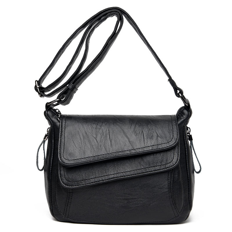 Durable Women's Korean Style Soft Leather Women's Shoulder Bag