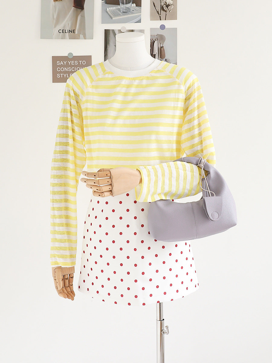 Women's Commuter Carrying Cute Lychee Pattern Soft Leather Women's Handbag
