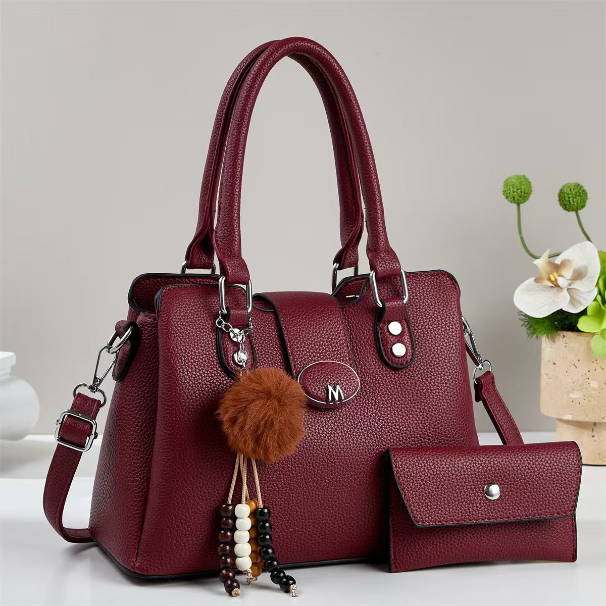 Women's Trendy Fashion Large Capacity Combination Light Women's Handbag
