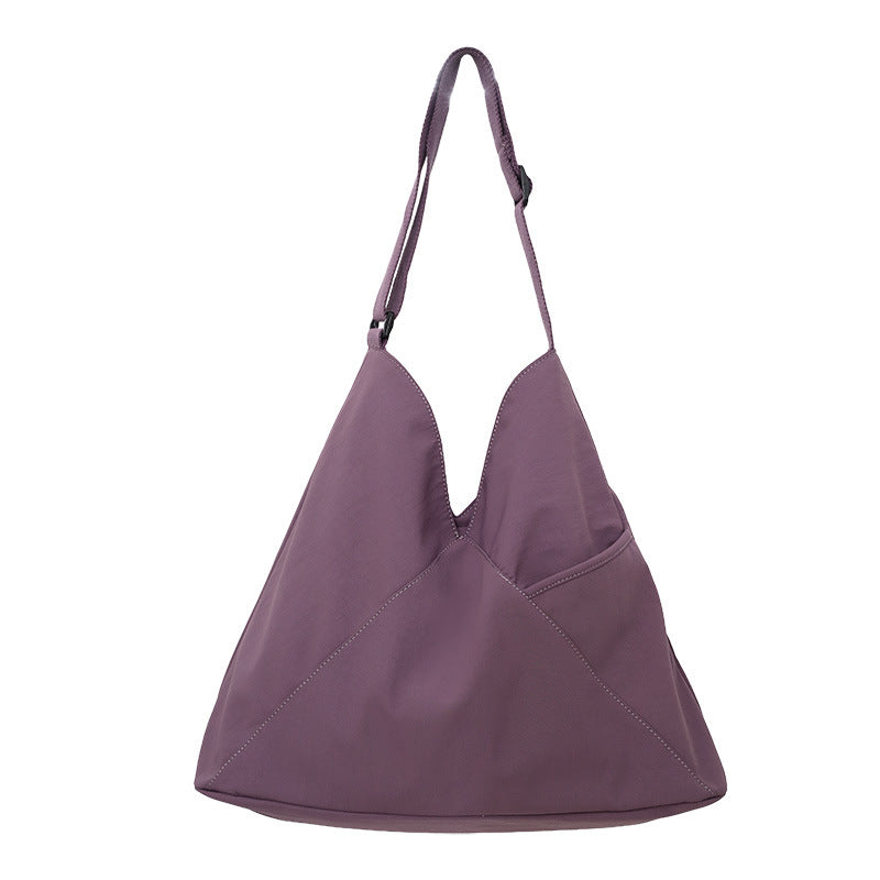 Style Simple Retro High-grade Large Capacity Pure Women's Shoulder Bag
