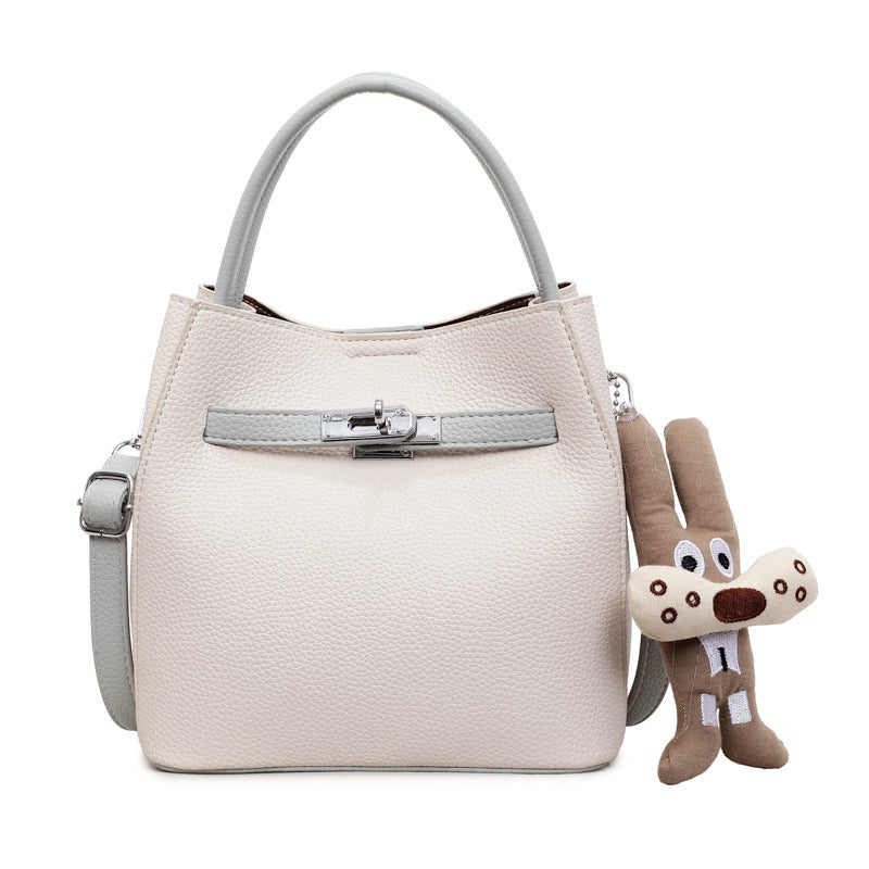 Classic Korean Style Trendy Portable Versatile Bucket Bag