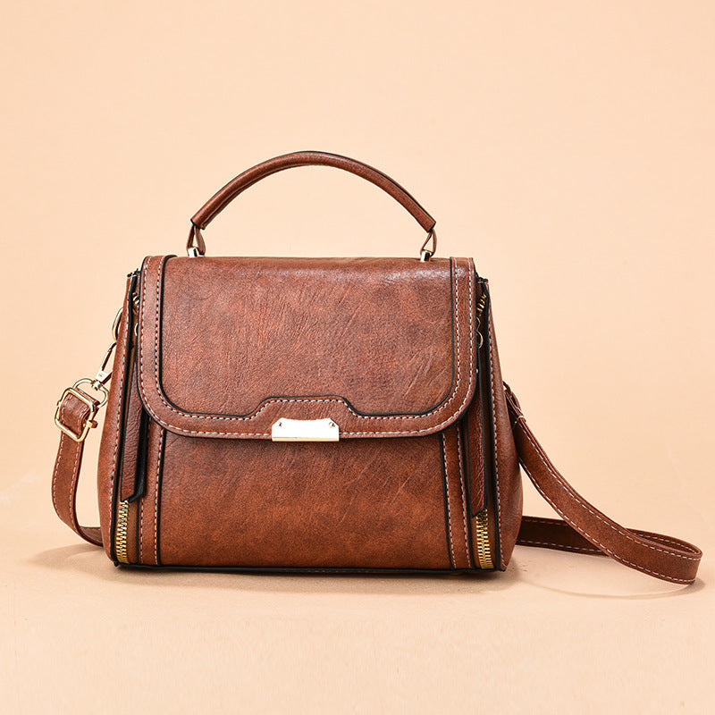 Women's Retro Versatile Fashion High Sense Mom Women's Messenger Bag