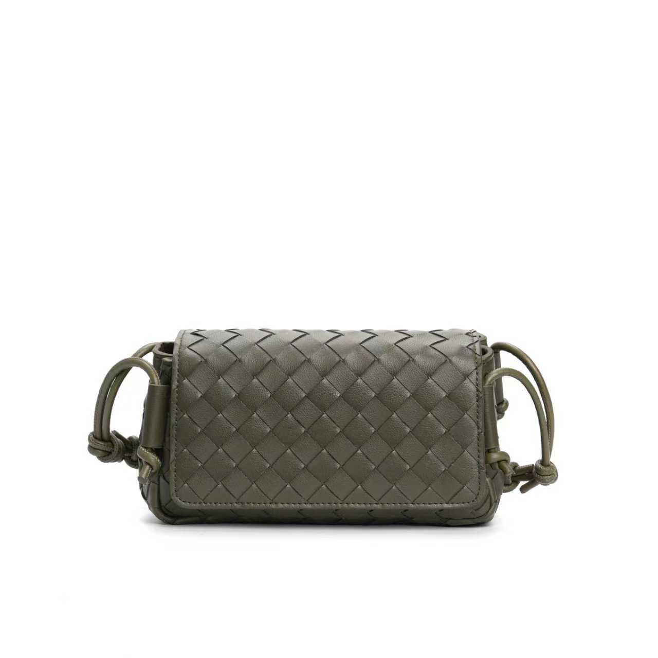 Women's Hand-woven Cowhide Versatile Fashion Mobile Women's Handbag