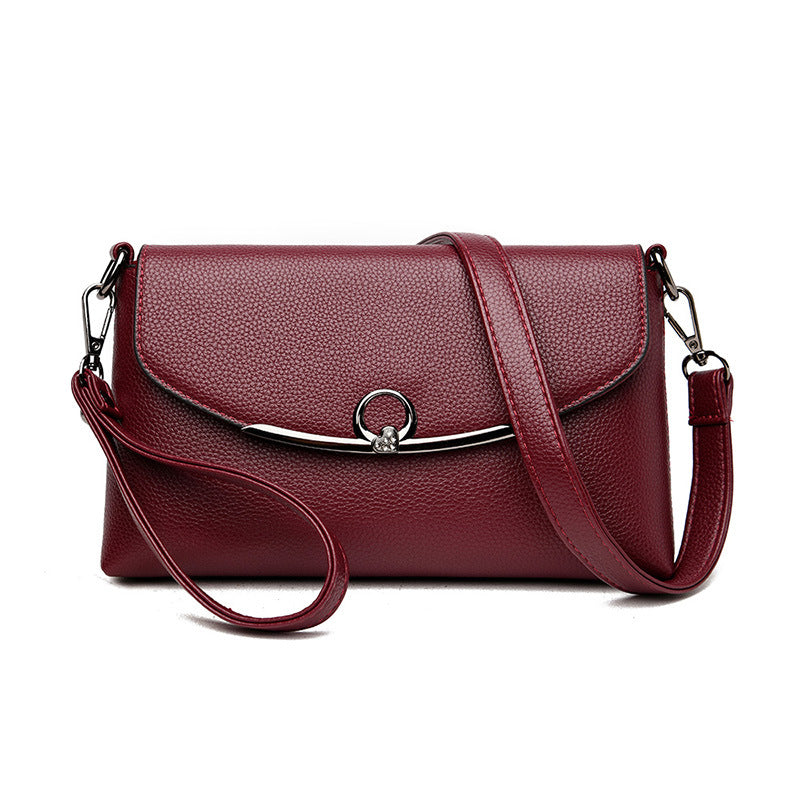 Women's Fashion Simple Large Capacity Versatile Mother-in-law Soft Women's Shoulder Bag