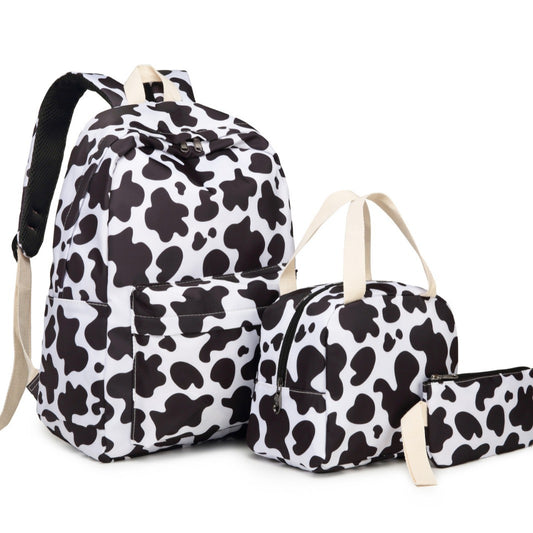 Set Combination Large Capacity Simple Lunch Pencil College Student Schoolbag