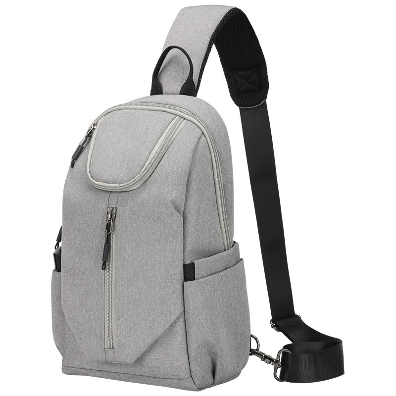 Men's One Waterproof Water Cup Kettle Cycling Men's Chest Bag