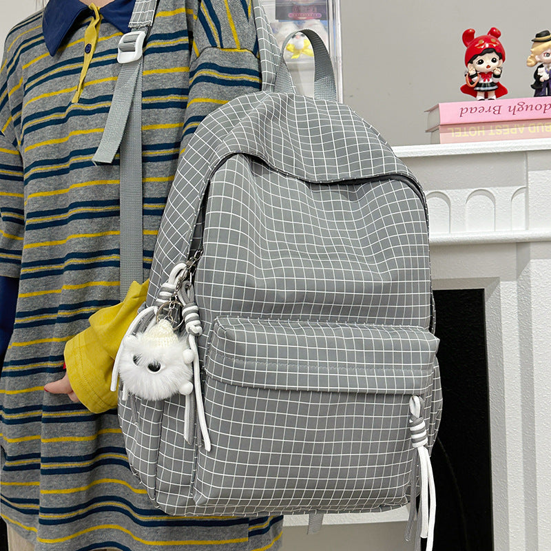 Female High Good-looking Niche Lightweight Waterproof College Student Schoolbag