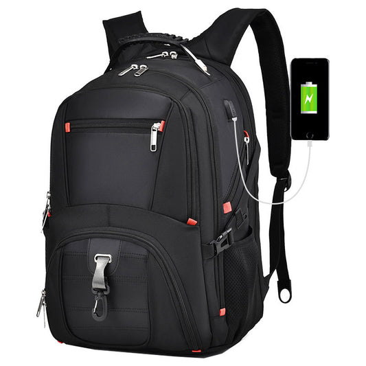 Women's & Men's Oxford Cloth Computer Junior High Business Backpack