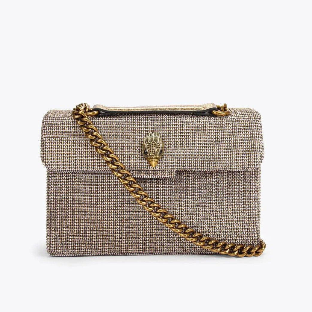 Crazy Bird Plaid Hot Rhinestone Eagle Women's Messenger Bag