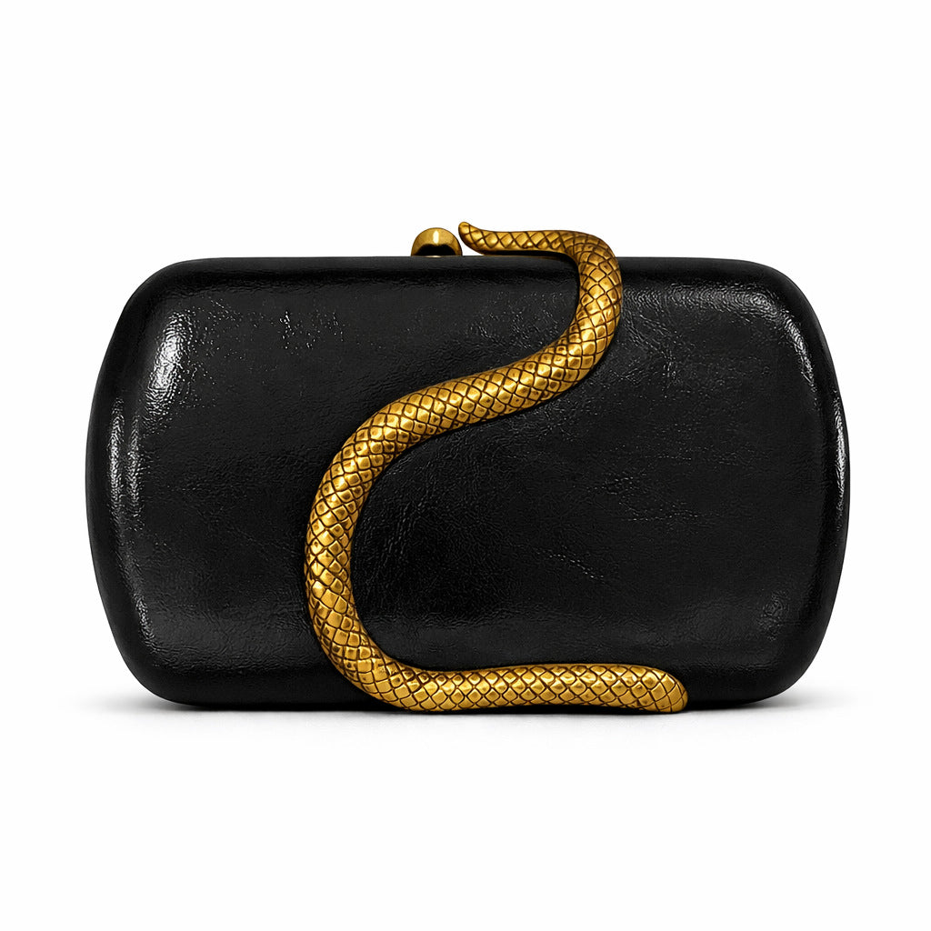 Summer Clutch Snake Shape Fashion Dinner Women's Shoulder Bag