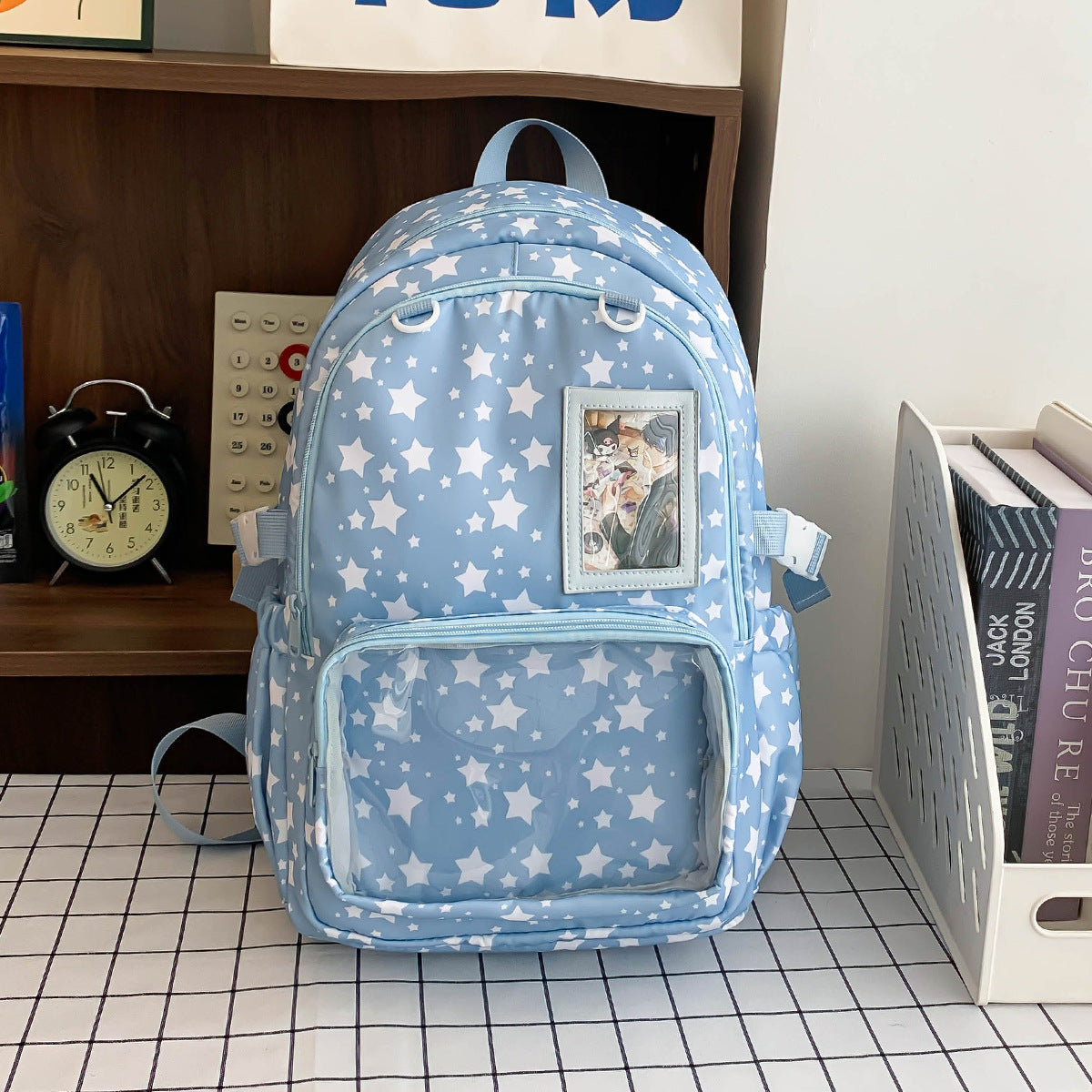 Good-looking Junior High Large Capacity Cartoon College Student Schoolbag
