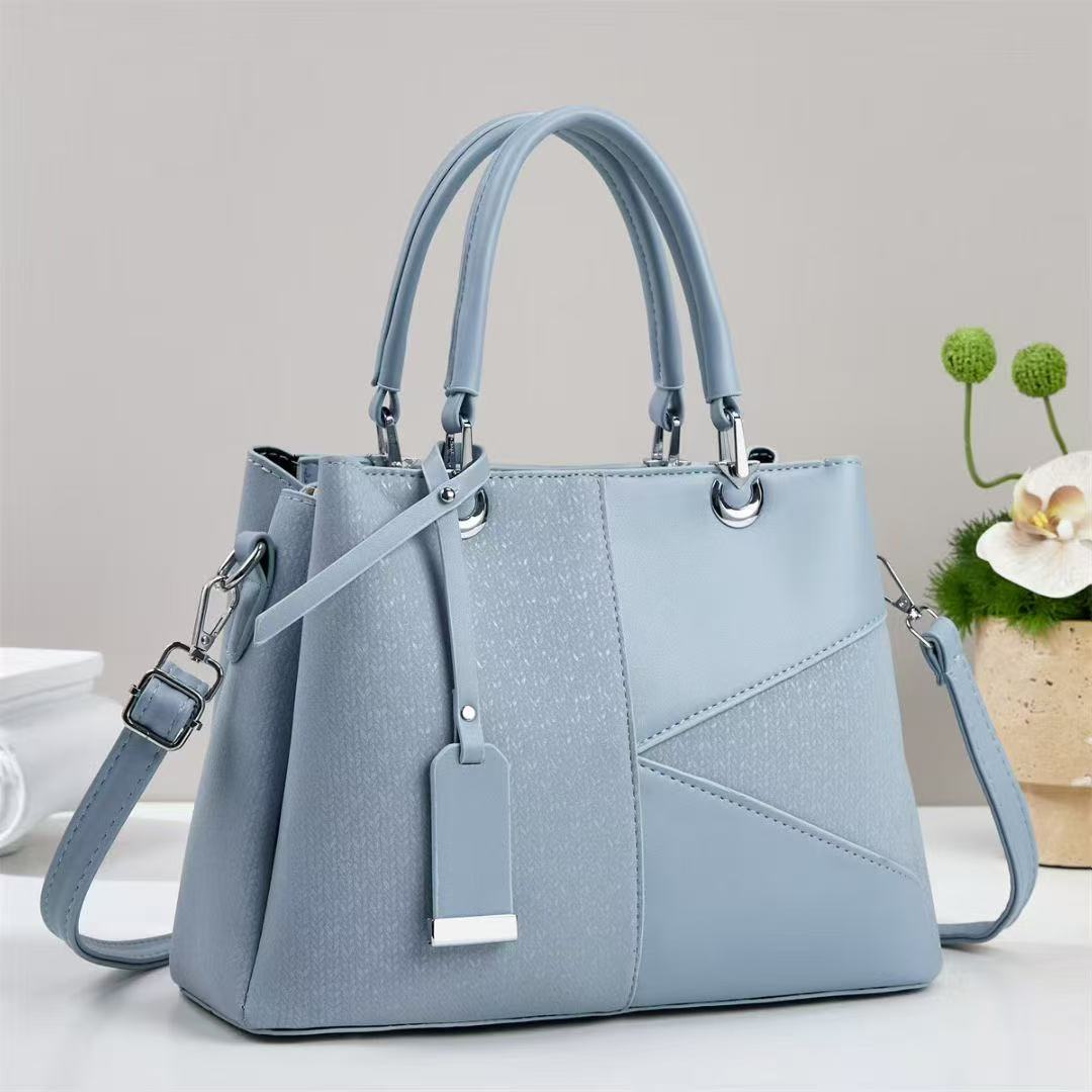 Women's Female Denim Boston Retro Hand Holding Women's Handbag