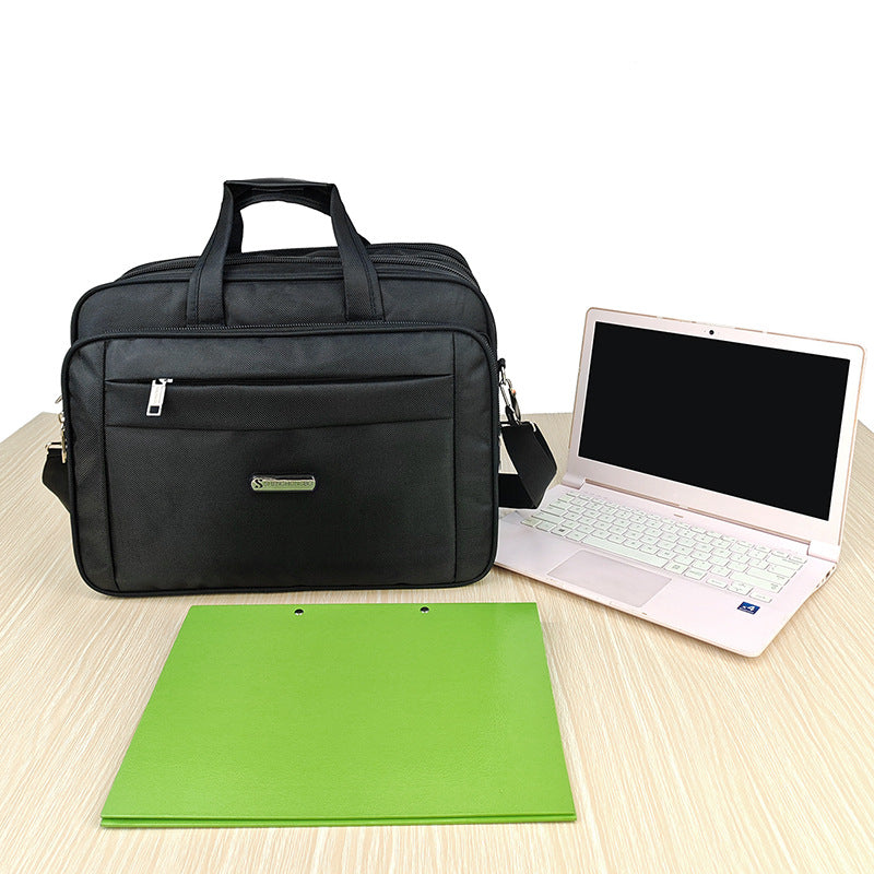 Men's Business Horizontal Single Portable Toolkit Large Capacity Laptop Bags