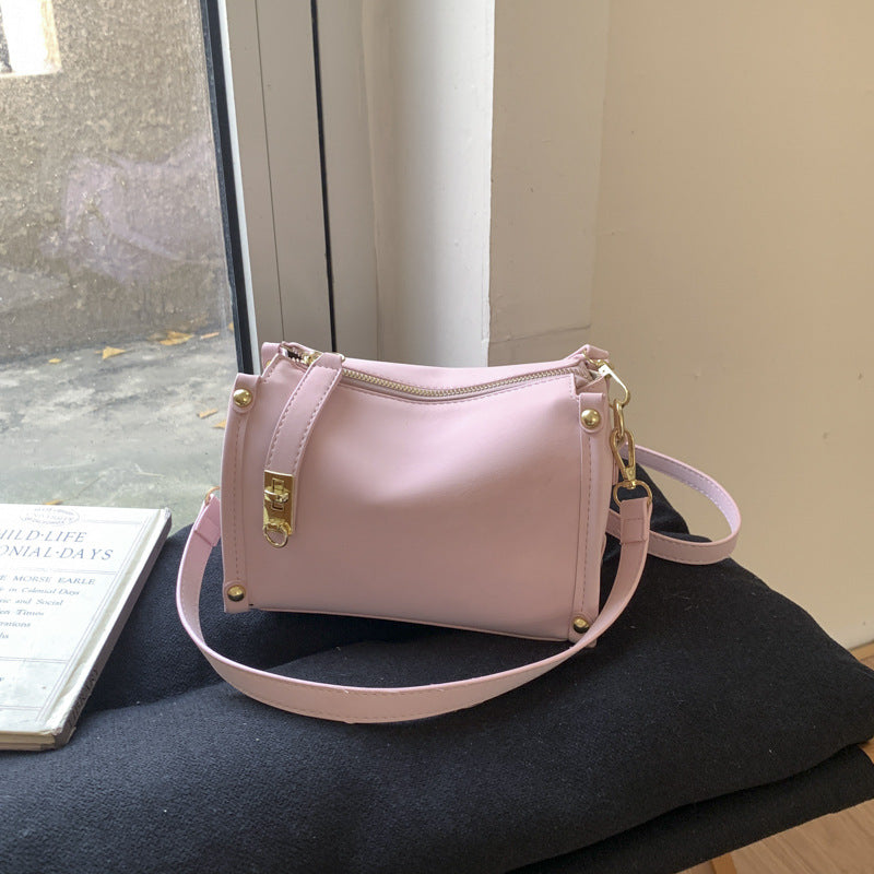 Women's Korean Retro Popular Stylish Good Texture Women's Shoulder Bag