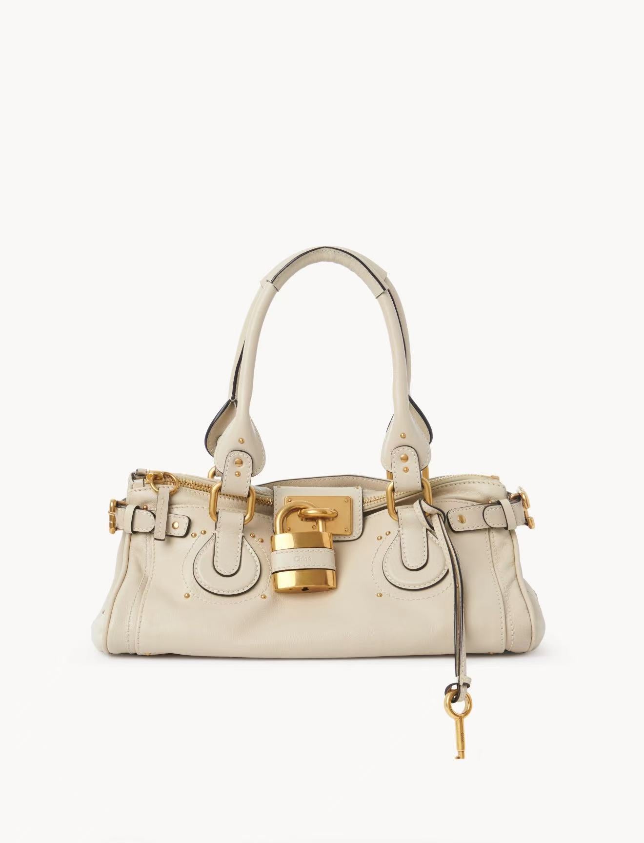 Women's Hot Retro Distressed Chloe Paddington Portable Women's Handbag