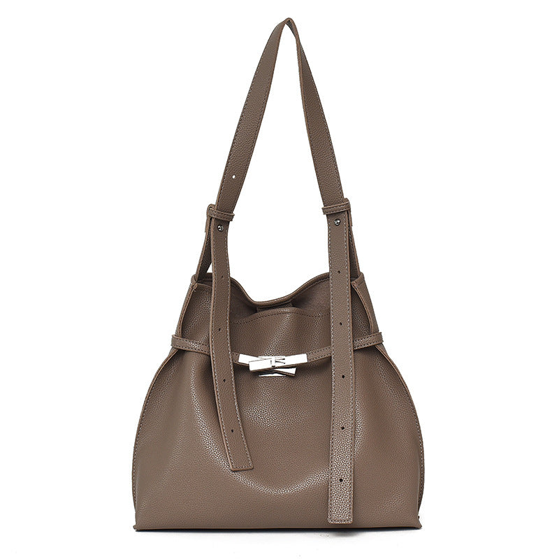 Women's Light Luxury Texture Kelly Idle Style Loose Bags