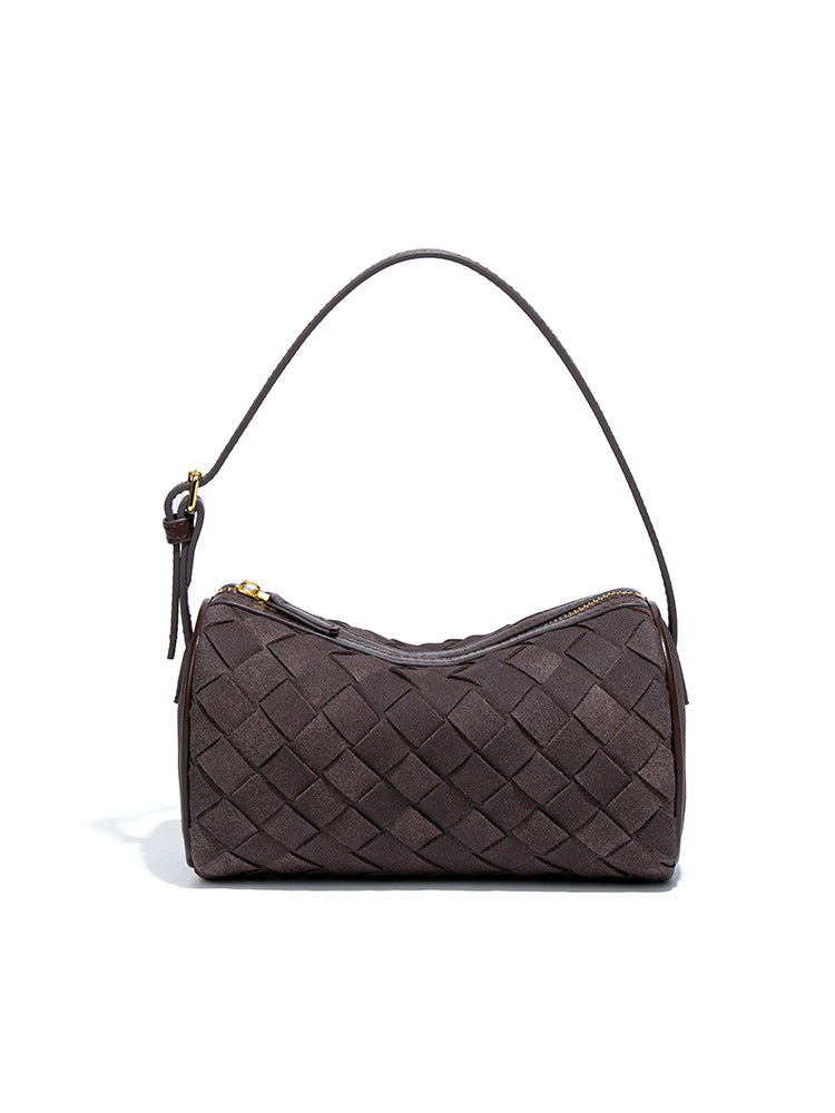 Lazy Versatile Korean Style Niche Frosted Suede Bags