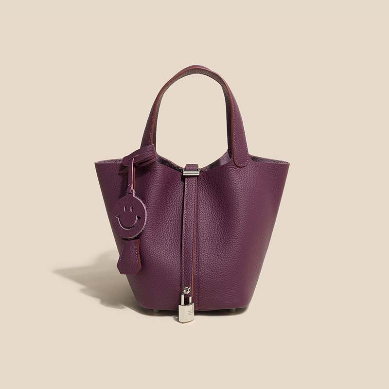 Women's Leather High-grade First Layer Cowhide Vegetable Women's Handbag