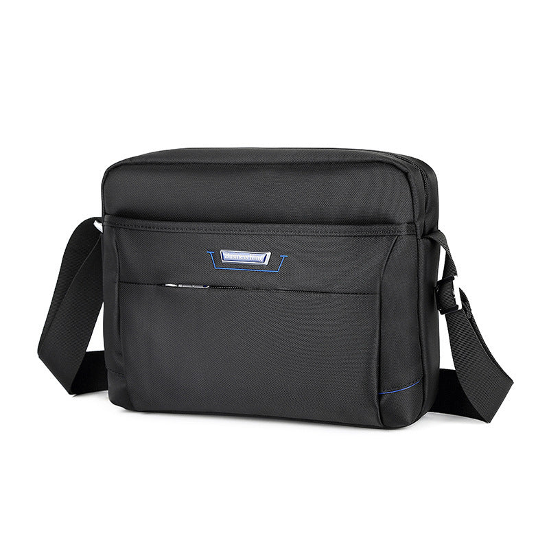 Men's Nylon Waterproof Large Capacity Business Commute Men's Shoulder Bag