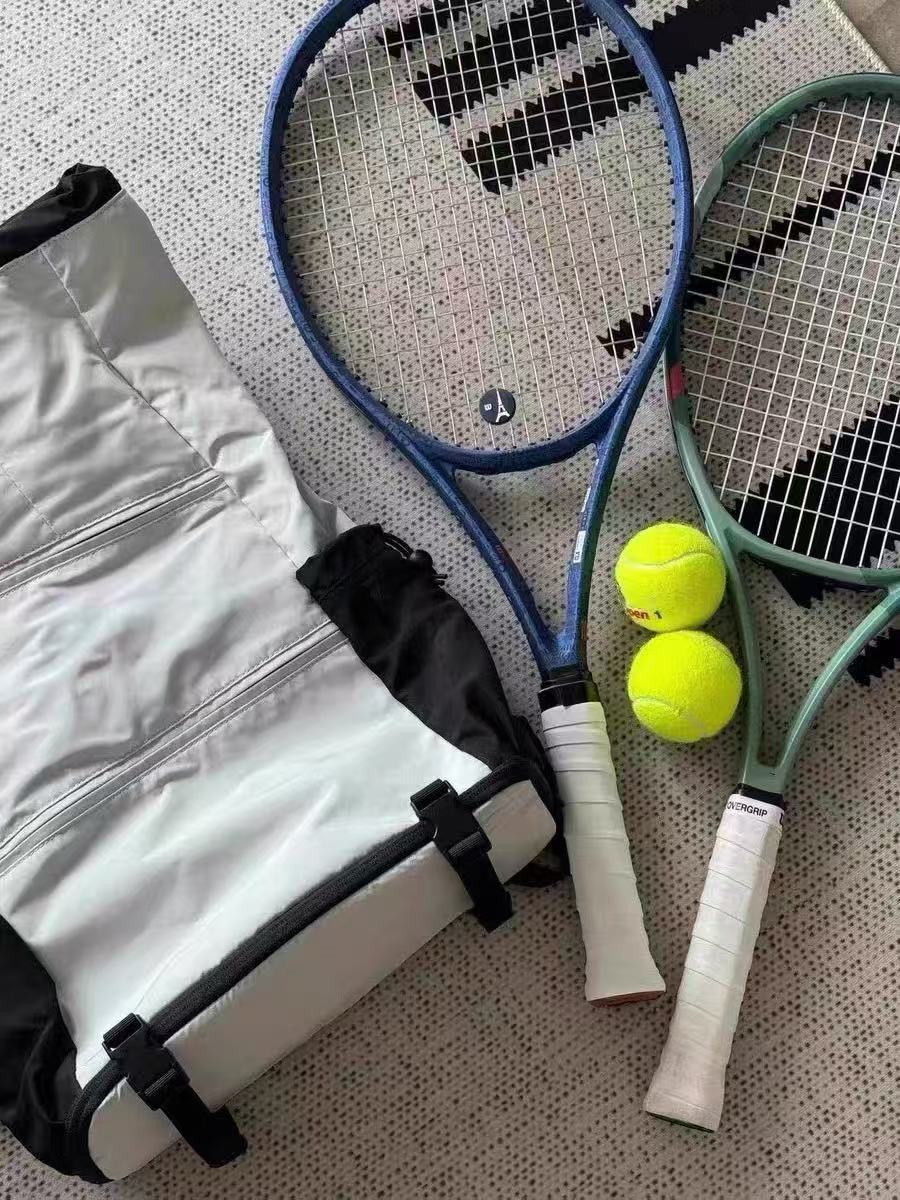 Women's & Men's Drawstring Lightweight Badminton Method Tennis Backpacks