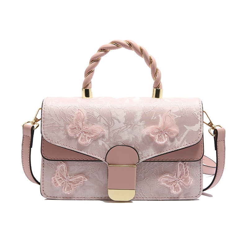 Women's Fashion Chain Spring Pure Color Trendy Small Square Bag