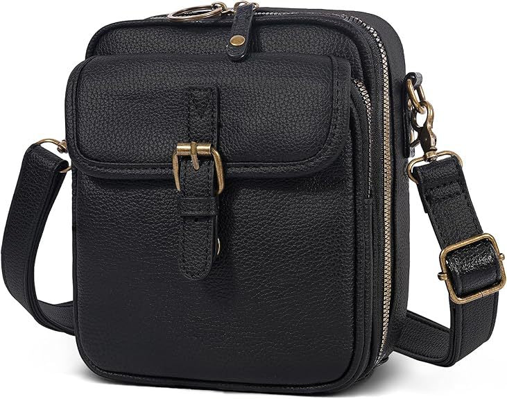 Beautiful Durable Leather Retro Clutch Mobile Women's Shoulder Bag