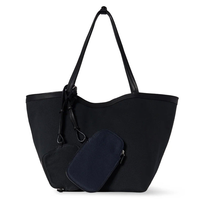 Women's & Men's Double-sided Canvas With Large Capacity Totes Women's Shoulder Bag